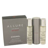 Allure Homme Sport Eau Extreme Mini EDT Concentree Spray + 2 Refills By Chanel