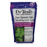 Dr Teal's Foot Care Therapy Refreshing Foot Soak Pure Epsom Salt Refreshing Foot Soak (Cooling Peppermint) (Unisex) By Dr Teal's