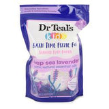 Dr Teal's Ultra Moisturizing Bath Bombs Five (5) 1.6 oz Kids Bath Time Fizzie Fun Scented Bath Bombs Deep Sea Lavender with Natural Essential Oils (Unisex) By Dr Teal's
