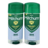 Mitchum Unscented Anti-perspirant & Deodorant Gel Twin Pack Includes 2 Unscented Triple Odor Defense Anti-Perspirant & deodorant Gel By Mitchum