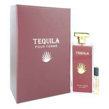 Tequila Pour Femme Red Eau De Parfum Spray + Free .17 oz Mini EDP Spray By Tequila Perfumes